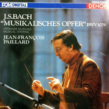 [중고] Jean-Francois Paillard / Bach : Musikalisches Opfer (일본수입/coco75519)