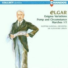 [중고] Alexander Gibson / Elgar : Enigma Variations (수입/chan6504)