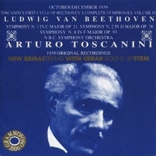 [중고] Arturo Toscanini / Beethoven: Symphonies Nos. 1, 2 &amp; 8 (수입/ab78540)