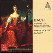[중고] Nikolaus Harnoncourt, Herbert Tachezi, Frans Bruggen / Bach : Sonatas For Viola Da Gamba And Harpsichord BWV1027-1029 (수입/0630135832)