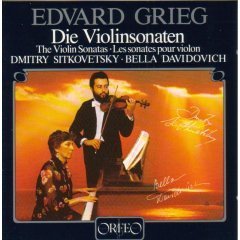 [중고] Dmitry Sitkovetsky, Bella Davidovich / Grieg : Die Violin Sonaten (수입/c047831a)