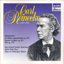 [중고] Hans Rudolf Stalder / Reinecke : Clarinet Works (수입/6022)
