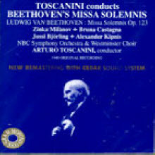 [중고] Arturo Toscanini / Toscanini Conducts Beethoven&#039;s Missa Solemnis (수입/ab78626)