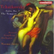 [중고] Neeme Jarvi / Tchaikovsky: Suite No. 2 - The Tempest (수입/chan9454)