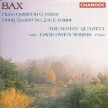 [중고] Mistry Quartet, David Owen Norris / Bax: Piano Quintet, String Quartet 2 (수입/chan8795)