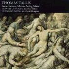 Paul Hillier , David Douglass / Tallis : Lamentations, Motets, String Music (수입/미개봉/907154)