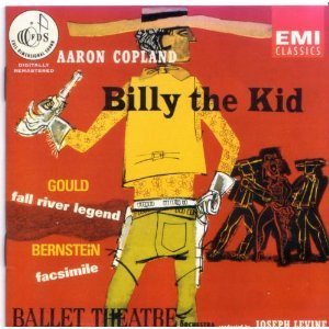 [중고] James Levine / Copland: Billy the Kid, Gould: Fall River Legend, Bernstein: Facsimile (수입/724356654921)