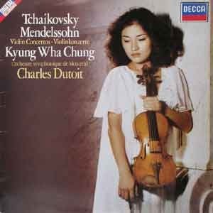 [중고] [LP] Kyung-Wha Chung, Charles Dutoit / Tchaikovsky, Mendelssohn: Violin Concertos (sxdl7558)