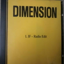 [중고] Dimension / If - Radio edit (수입/홍보용)