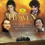 [중고] Andrea Bocelli, Cecili Bartoli, Bryn Terfel, 정명훈 (Myung-Whun Chung) / Voices From Heaven - Hymn For The World 2 (dg5501)