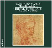 [중고] Peter Phillips, Tallis Scholars / Josquin de Pres, Palestrina : Missa Benedicta Es (수입/cdgim001)