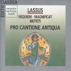 [중고] Pro Cantione Antiqua / Lassus : Requiem, Magnificat, Motets (수입/770662rg)