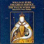 [중고] Peter Phillips, Tallis Scholars / William Byrd : The Great Service (수입/cdgim011)