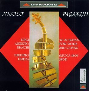 Maurizio Preda / Paganini: 30 Sonatas For Violin &amp; Guitar (수입/2CD/미개봉/cds4312)