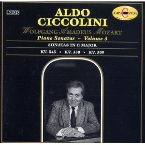 [중고] Aldo Ciccolini / Mozart : Piano Sonatas Vol. 3: Sonatas in C Major, K 545, K 330, and K 309 (수입/dicd920145)