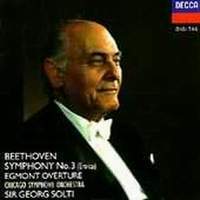 [중고] Georg Solti / Beethoven: Symphony No. 3 &quot;Eroica&quot;; Egmont Overture (수입/4300872)
