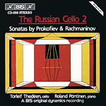[중고] Torleif Thedeen / The Russian Cello 2 - Prokofiev, Rachmaninov : Cello Sonatas (수입/biscd396)