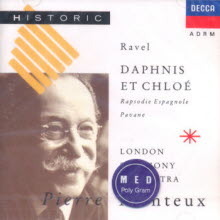 [중고] Pierre Monteux / Ravel : Daphnis Et Chloe, Rapsodie Espagnole, Pavane Pour Une Infante Defunte (수입/4259562)