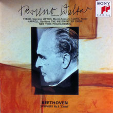 [중고] Bruno Walter / Beethoven : Symphonyno.9 &#039;choral&#039; (cck7250)