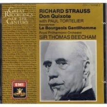 [중고] Thomas Beecham / Strauss: Don Quixote, Le Bourgeois Gentilhomme (수입/cdh7631062)