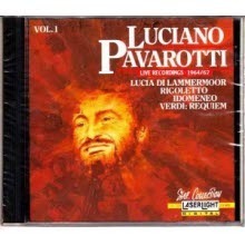[중고] Luciano Pavarotti / Live Recordings, 1964-1967 (수입/15225)