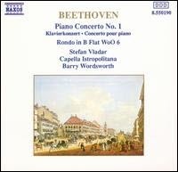 [중고] Stefan Vladar, Barry Wordsworth / Beethoven: Piano Concerto No.1, Rondo in B flat (수입/8550190)