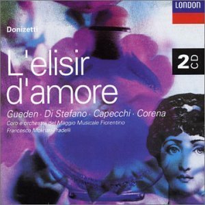 Hilde Gueden, Giuseppe di Stefano, Fernando Corena / Donizetti : L&#039;Elisir Damore (미개봉/2CD/dd3321)