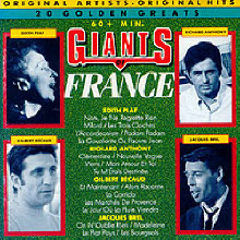 [중고] Edith Piaf, Richard Anthony, Gilbert Becaud, Jacques Brel / The Giants Of France (수입)