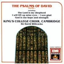 [중고] David Willcocks, King&#039;s College Choir / The Psalms Of David Vol. 1 (수입/cdm7631002)