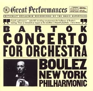 [중고] Pierre Boulez / Bartok: Concerto For Orchestra (cck7979)