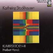 [중고] Herbert Henck / Stockhausen : Klavierstucke No.1-11 (2CD/수입/wer60135/3650)