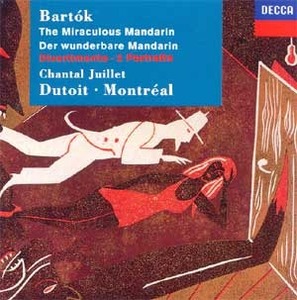 [중고] Charles Dutoit / Bartok: The Miraculous Mandarin, Divertimento, 2 Portraits