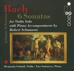 [중고] Benjamin Schmid, Lisa Smirnova / Bach : 6 Violin Sonatas BWV 1001 - 1006 (수입/2CD/MDG33306142)