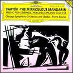 [중고] Pierre Boulez / Bartok : Der Wunderbare Mandarin, Music For Strings, Percussion And Celesta Sz 106 (dg3745)
