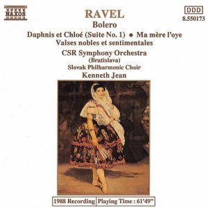 [중고] Kenneth Jean / Ravel : Bol&amp;eacute;ro; Daphnis et Chlo&amp;eacute;; Ma M&amp;egrave;re l&#039;oye; Valses nobles et sentimentales (수입/8550173)