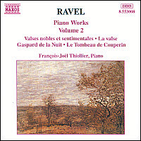[중고] Francois-Joel Thiollier / Ravel : Piano Works, Vol.2 (수입/8553008)