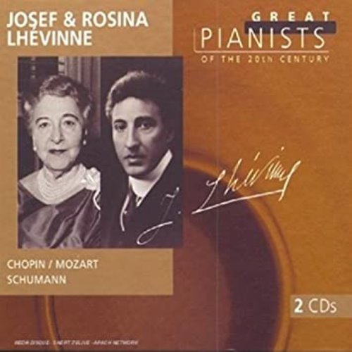 [중고] Josef &amp; Rosina Lhevinne / Great Pianists Of The20th Century 64 (Digipack/2CD/4568892)