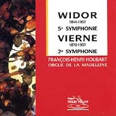 Francois-Henri Houbart / Widor, Vierne: Organ Symphonies (수입/미개봉/pv786033)