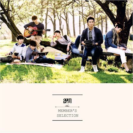 [중고] 투피엠 (2PM) / 2PM Member&#039;s Selection (72P 포토북 + 8종 엽서세트 + 가사집 포함 2만장 한정반)