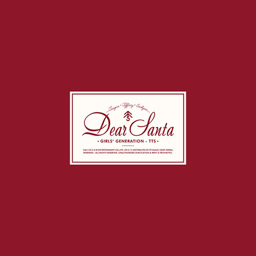 [중고] 소녀시대-태티서 / Dear Santa (Christmas Special Album/Red)