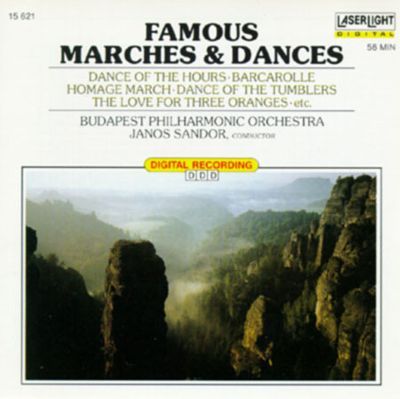 [중고] Janos Sandor  / Famous Marches &amp; Dances (수입/15621)