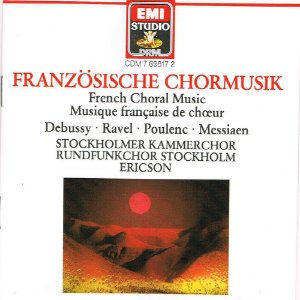 [중고] Eric Ericson / Franzosische Chormusik (수입/7698172)