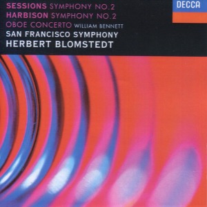 [중고] Herbert Blomstedt / Harbison: Oboe Concerto, Symphony No. 2 (수입/4433762)