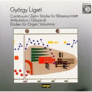 [중고] V.A. / György Ligeti: Continuum,  Zehn Stücke Für Bläserquintett, etc. (수입/wer6016150)