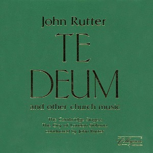 [중고] John Rutter / Te Deum And Other Church Music (수입/colcd112)