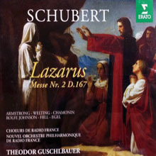 [중고] Theodor Guschlbauer / Schubert : Lazarus, Messe Nr.2, D.167 (2CD/수입/4509985332)