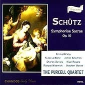 [중고] Purcell Quartet, Suzie LeBlanc / Schutz : Symphoniae Sacrae Op.10 (수입/2CD/chan05667)