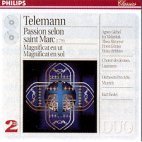 Theo Altmeyer, Agenes Giebel, Kurt Redel / Telemann : St Mark Passion (수입/미개봉/2CD/4622932)