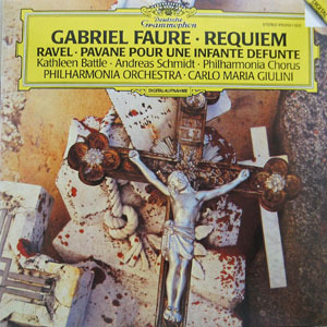 [중고] [LP] Carlo Maria Giulini, Kathleen Battle, Andreas Schmidt / Faure: Requiem, Ravel: Pavane Pour Une Infante Defunte (selrg1260)