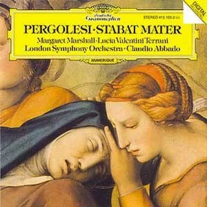 [중고] [LP] Claudio Abbado / Pergolesi: Stabat Mater - 슬픔의 성모 (selrg1312)
